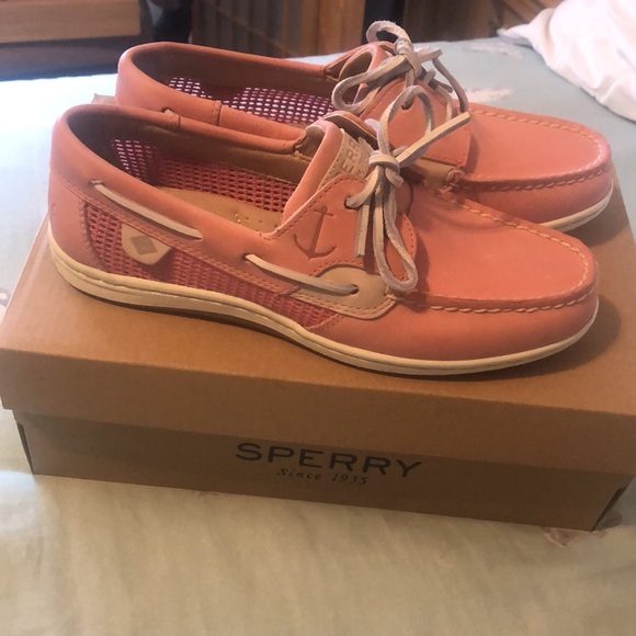 Sperry NEW still in box Koifish mesh wshd red 6.5 - Picture 4 of 17